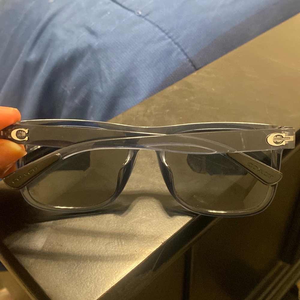 Blue Tinted Coach Glasses